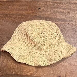 Madewell Straw Bucket Hat